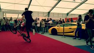 TEST i Phone6  Slomotion  Messe BMX  Tricking Show by Chris Böhm [upl. by Nanaj]