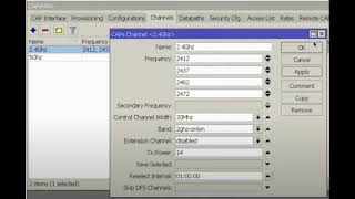 MikroTik  configuration of the CAPsMAN [upl. by Alleunamme]