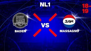 NL1  Day 1 BADEN vs MASSAGNO [upl. by Zashin]