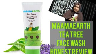 Maamaearth tea tree facewash honest reviewMalayalam [upl. by Cavit]