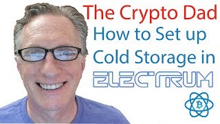 How to Create a Bitcoin Cold Storage Wallet Using Electrum [upl. by Sisenej]