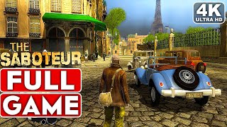 THE SABOTEUR Gameplay Walkthrough Part 1 FULL GAME 4K 60FPS PC  No Commentary [upl. by Crosse]