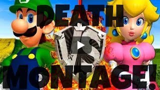 New Super Luigi U  VERSUS  DEATH MONTAGE [upl. by Anomis]