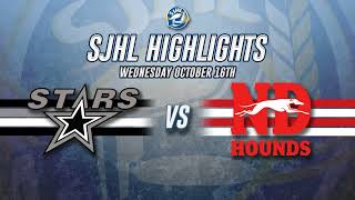 HIGHLIGHTS Battlefords North Stars  Notre Dame Hounds Oct 16 2024 [upl. by Dacie978]