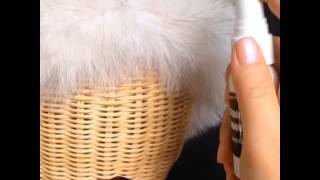 How to remove a lipstick stain from fur garment [upl. by Korey]