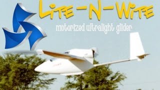 Ultralight glider motorized ultralight glider Lite  N  Wite ultralight glider [upl. by Frederich587]