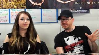 ASHLEY WITTER amp ASH MACZKO INTERVIEW AT LEGENDS COMICS amp GAMES FRESNO SQUARRIORS [upl. by Mehsah602]