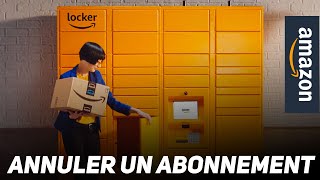 Amazon  annuler un abonnement de livraison [upl. by Anaidni257]