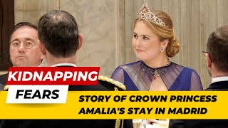 Dutch King Thanks Spains King  Princess Amalias Year in Madrid Amid Kidnapping Fears [upl. by Jessey]