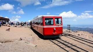 The Cog Railway To Pikes Peak Was Crazy [upl. by Hagen]