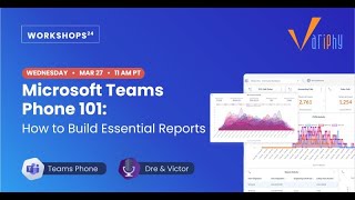 Microsoft Teams Phone 101 How to Build Essential Reports [upl. by Menedez]