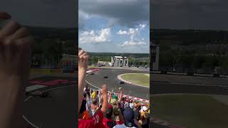 Hamilton vs Verstappen crash on Hungaroring 🇭🇺🏎️ f1 hamilton verstappen hungary hungaroring [upl. by Frederica]