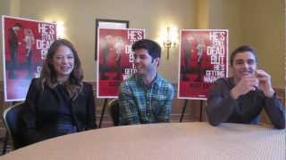 Warm Bodies Interviews  Analeigh Tipton Dave Franco Jonathan Levine [upl. by Essex351]