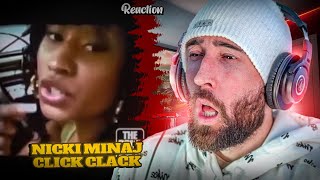 NICKI MINAJ  CLICK CLACK RAPPER REACTION [upl. by Jasen]