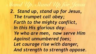 Stand Up Stand Up for Jesus Baptist Hymnal 485 [upl. by Bluh169]