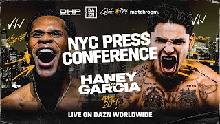 Devin Haney Vs Ryan Garcia New York Launch Press Conference [upl. by Kind30]