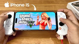 iPhone 15 Pro Max  GTA V Genshin Impact PUBG Call of Duty GAMING OVERHEATING BATTERY DRAIN TEST [upl. by Iba]