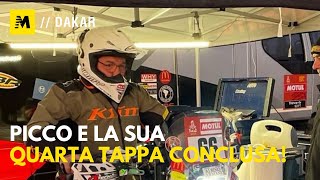 Franco Picco 4a tappa Dakar ci parla di Danilo Petrucci [upl. by Yalc]