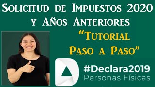 Como Solicitar la Devolución de Impuestos 2023 y Años anterioresFormato Electrónico de Devoluciones [upl. by Lenneuq483]