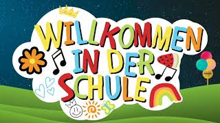 Willkommen in der Schule  Schulbeginn Kinderlieder Zwergenmucke Superzwerge  Video Einschulung [upl. by Anpas812]