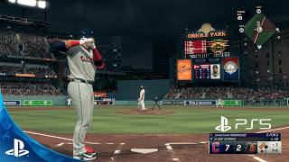 Guardians vs Orioles full game at Oriole Park at Camden Yards MLB THE SHOW 24 PS5 HDR [upl. by Liu]