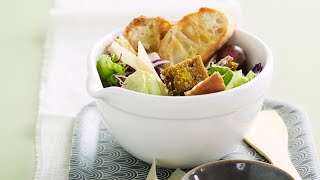 Recette  Salade césar facile [upl. by Walcoff]