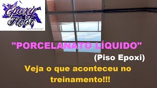 Curso de Porcelanato Líquido  Treinamento em Obra VAGAS PARA NOVEMBRO E DEZEMBRO2017 [upl. by Anniram]