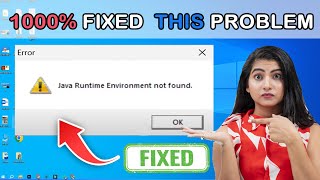 How to Fix  Java Runtime Environment not found in Windows [upl. by Keegan261]