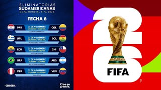 PRONÓSTICOS PARA LA ÚLTIMA FECHA DE ELIMINATORIAS DEL 2023 🔥🏆⚽  futbol conmebol fifaworldcup [upl. by Elleiand45]