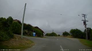 Dashcam clips of our drive to Moeraki Village Twizel and Lake Tekapo [upl. by Aivax]