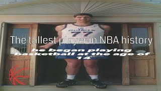 The Tallest Player in NBA History Gheorghe Muresans Incredible Story shorts [upl. by Waine658]