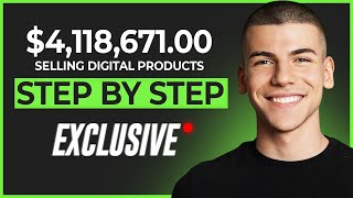 How To Sell Digital Products Online COMPLETE StepbyStep Tutorial For Beginners [upl. by Pry]