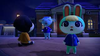 Animal Crossing New Horizons Sherb sings KK Robot Synth to Walker amp Sasha works out [upl. by Whitten]