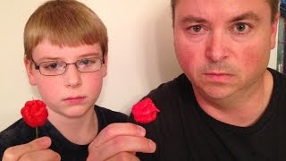 12yrold eats whole Carolina Reaper Worlds Hottest Pepper  Crude Brothers [upl. by Eelyram]