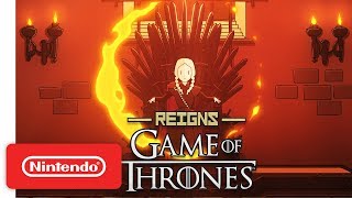 Reigns Game of Thrones  Launch Trailer  Nintendo Switch [upl. by Bonny943]