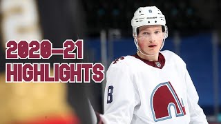 Cale Makar 202021 Season Highlights [upl. by Amhser]