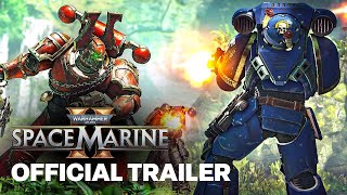 Warhammer 40k Space Marine 2  7 Minutes Of Extended Multiplayer Gameplay [upl. by Ardnaiek555]