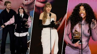 Unbelievable Grammy Moments Billie Eilish Taylor Swift and SZA Steal the Show 🎤 [upl. by Animas]