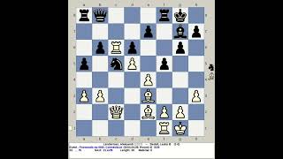 Lenderman Aleksandr vs Bedell Lester B  Foxwoods Chess Open 6th 2004 Connecticut USA [upl. by Deste903]