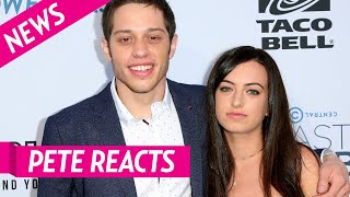 Pete Davidson Reacts Ex Cazzie David’s Essay About Their Romance [upl. by Ahsiuq]