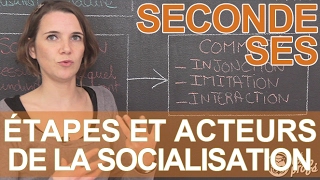 Étapes et acteurs de la socialisation  SES  Seconde  Les Bons Profs [upl. by Rennoc]