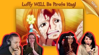 Nami says Luffy will become Pirate King  One Piece ep 1008  Reaction Mashup [upl. by Joell614]