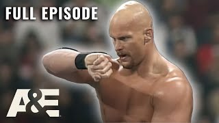 “Stone Cold” Steve Austin – Wrestling Icon  Biography WWE Legends – Full Ep  AampE [upl. by Motteo]