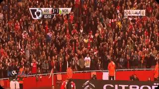 Arsenal vs Norwich City 2013  Tika Taka Goal [upl. by Dulcinea139]