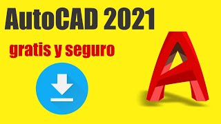 📥Como descargar e INSTALAR AutoCAD 2021 en español GRATIS Y SEGURO [upl. by Mchugh]