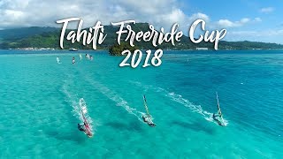 Tahiti Freeride Cup 2018  The best windsurf race of French Polynesia [upl. by Araes932]