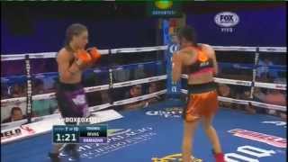 Yazmin RIVAS vs Susie Q RAMADAN  II  WBC World  Full Fight  Pelea Completa [upl. by Havot]