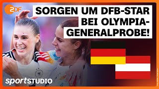 Deutschland – Österreich Highlights  EMQualifikation  sportstudio [upl. by Lehacim710]