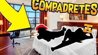 ¿QUÉ ESCONDE LA HABITACIÓN DE LOS COMPAS ❓😂 LOS COMPADRETES EN LA VIDA REAL [upl. by Ninaj]