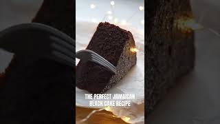 The PERFECT Jamaican Black Cake Recipe blackcake rumcake christmascake jamaicanblackcake [upl. by Aikem]